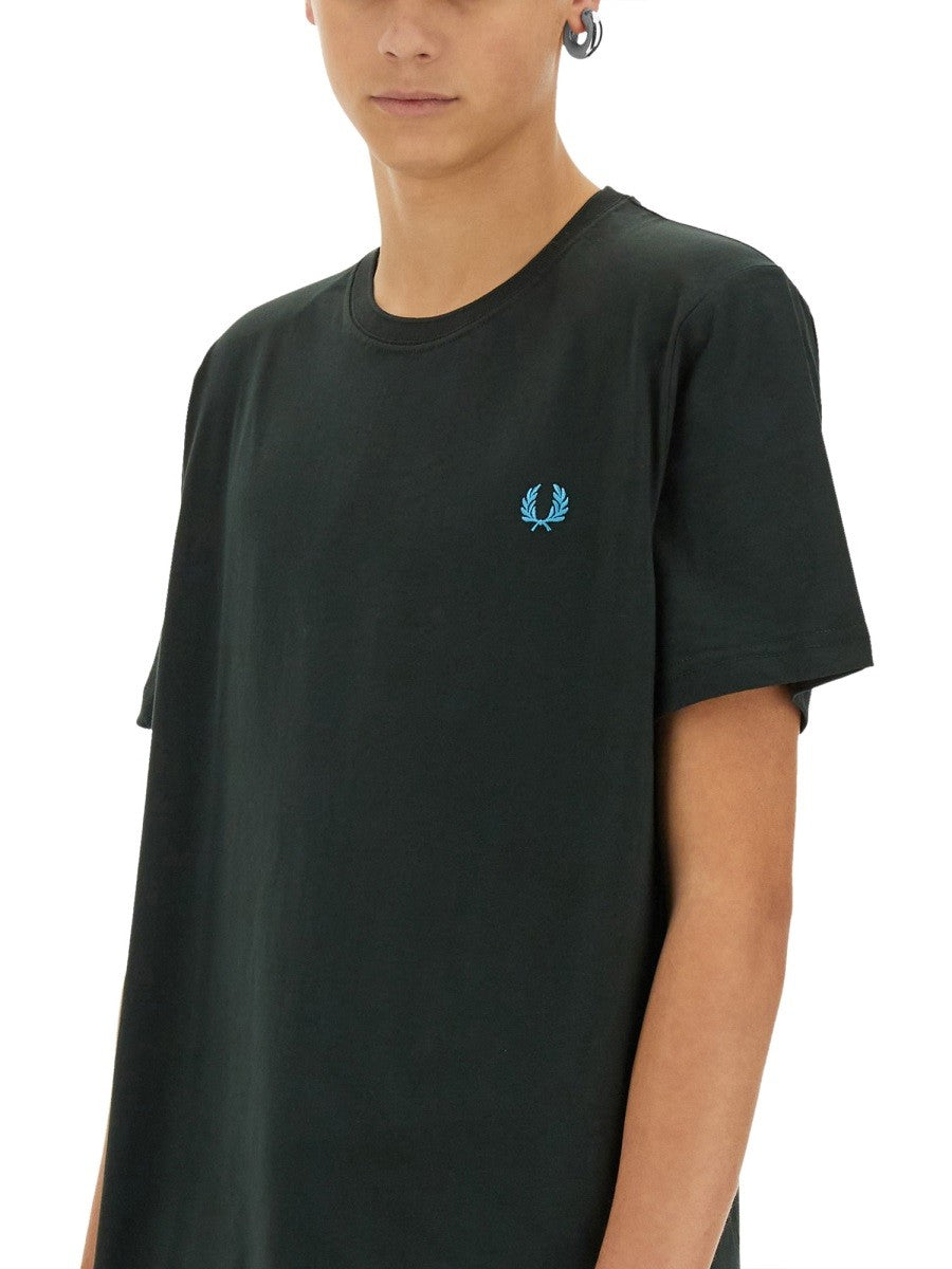 FRED PERRY T-SHIRT WITH LOGO