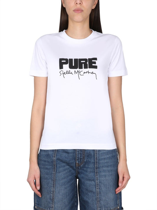 stella mccartney T-SHIRT WITH LOGO