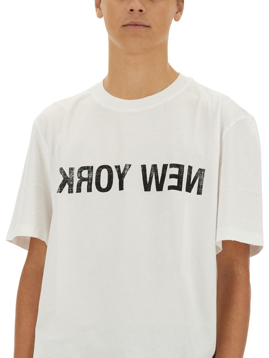 Helmut Lang T-SHIRT WITH LOGO