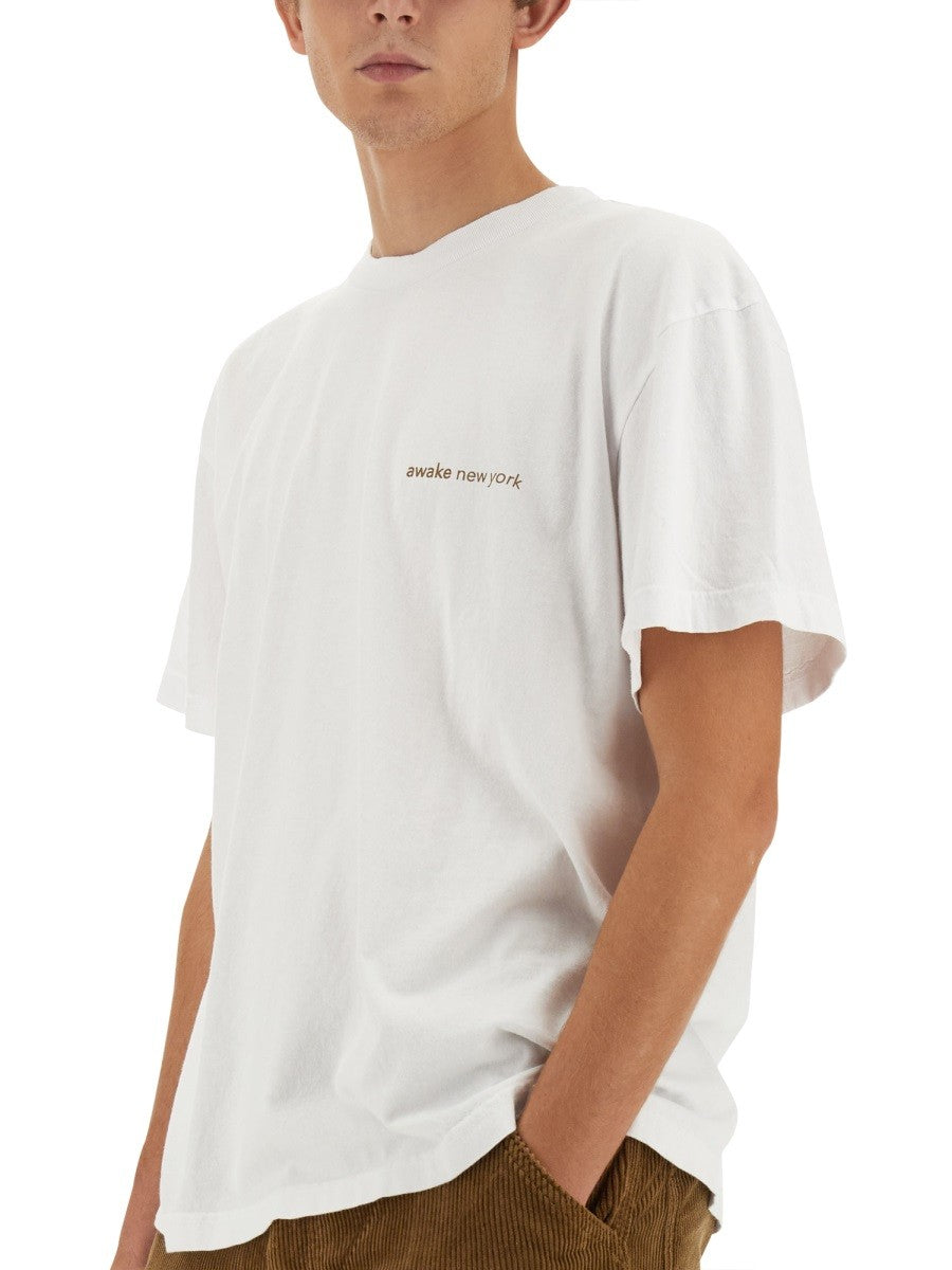 AWAKE NY T-SHIRT WITH LOGO