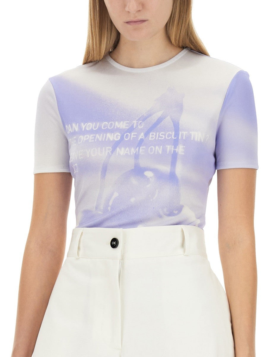 JIL SANDER T-SHIRT WITH LOGO