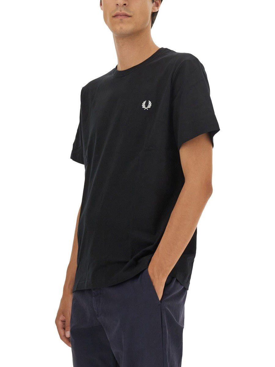 FRED PERRY T-SHIRT WITH LOGO