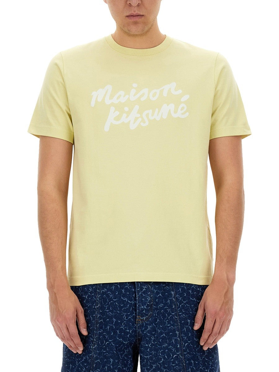 Maison Kitsune T-SHIRT WITH LOGO