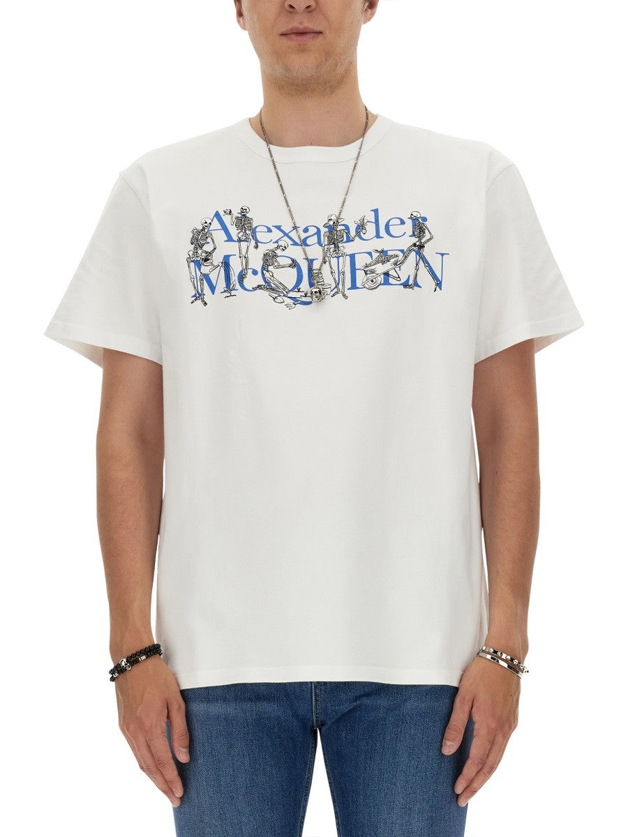 Alexander Mcqueen T-SHIRT WITH LOGO