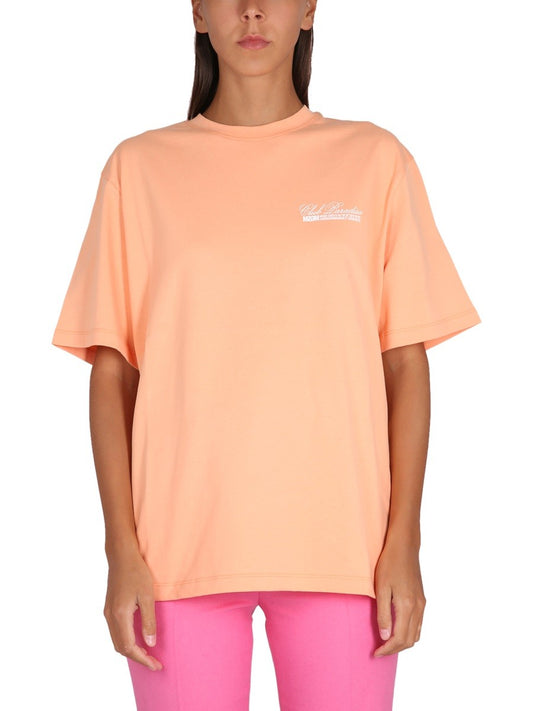 msgm T-SHIRT WITH LOGO