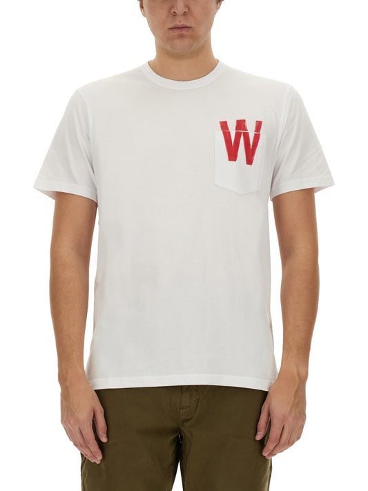 Woolrich T-SHIRT WITH LOGO