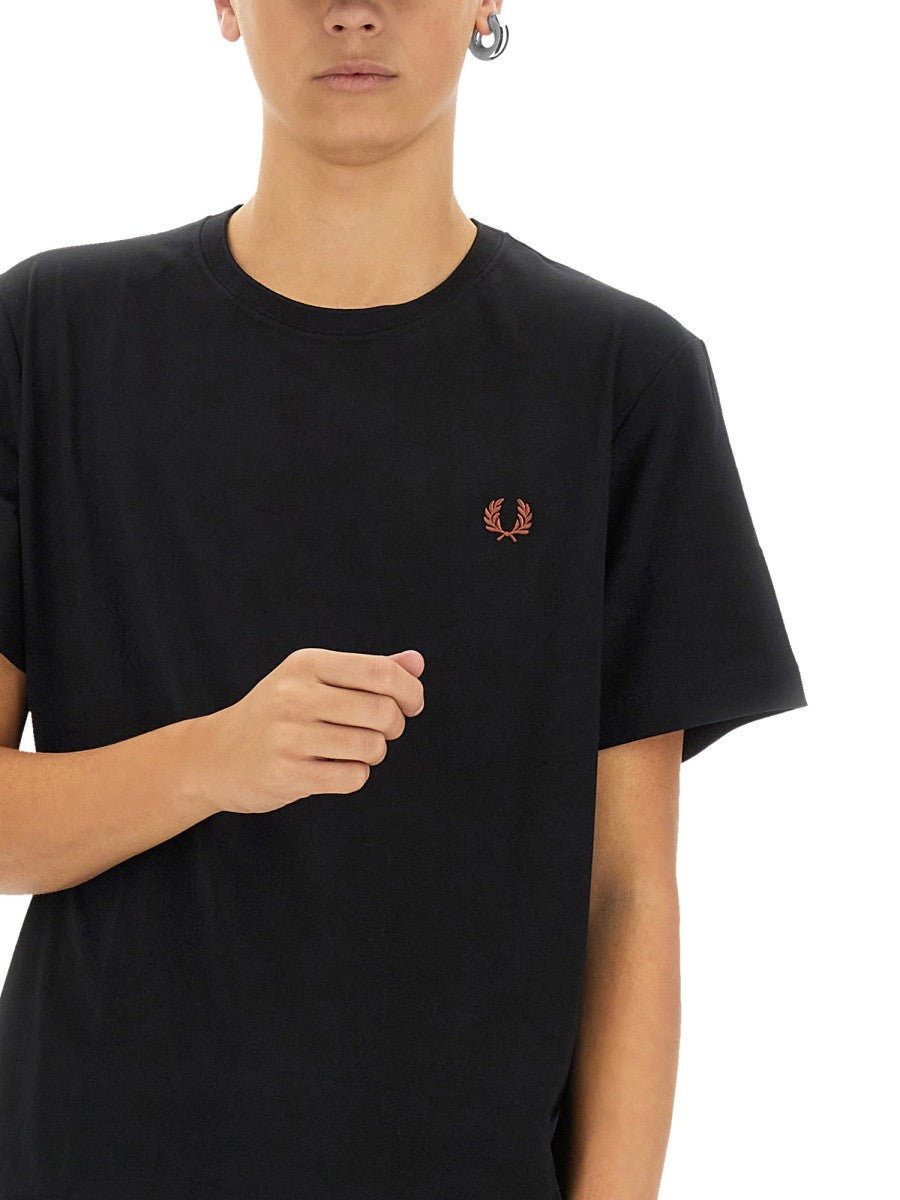 FRED PERRY T-SHIRT WITH LOGO