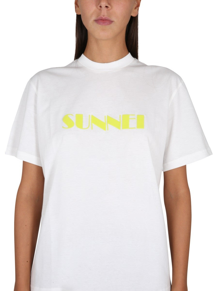 SUNNEI T-SHIRT WITH LOGO