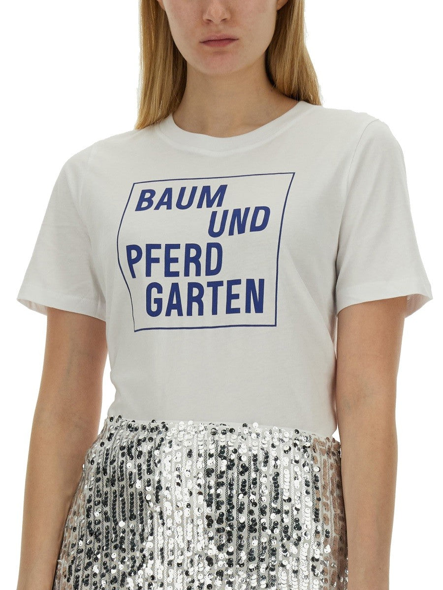 BAUM UND PFERDGARTEN T-SHIRT WITH PRINT