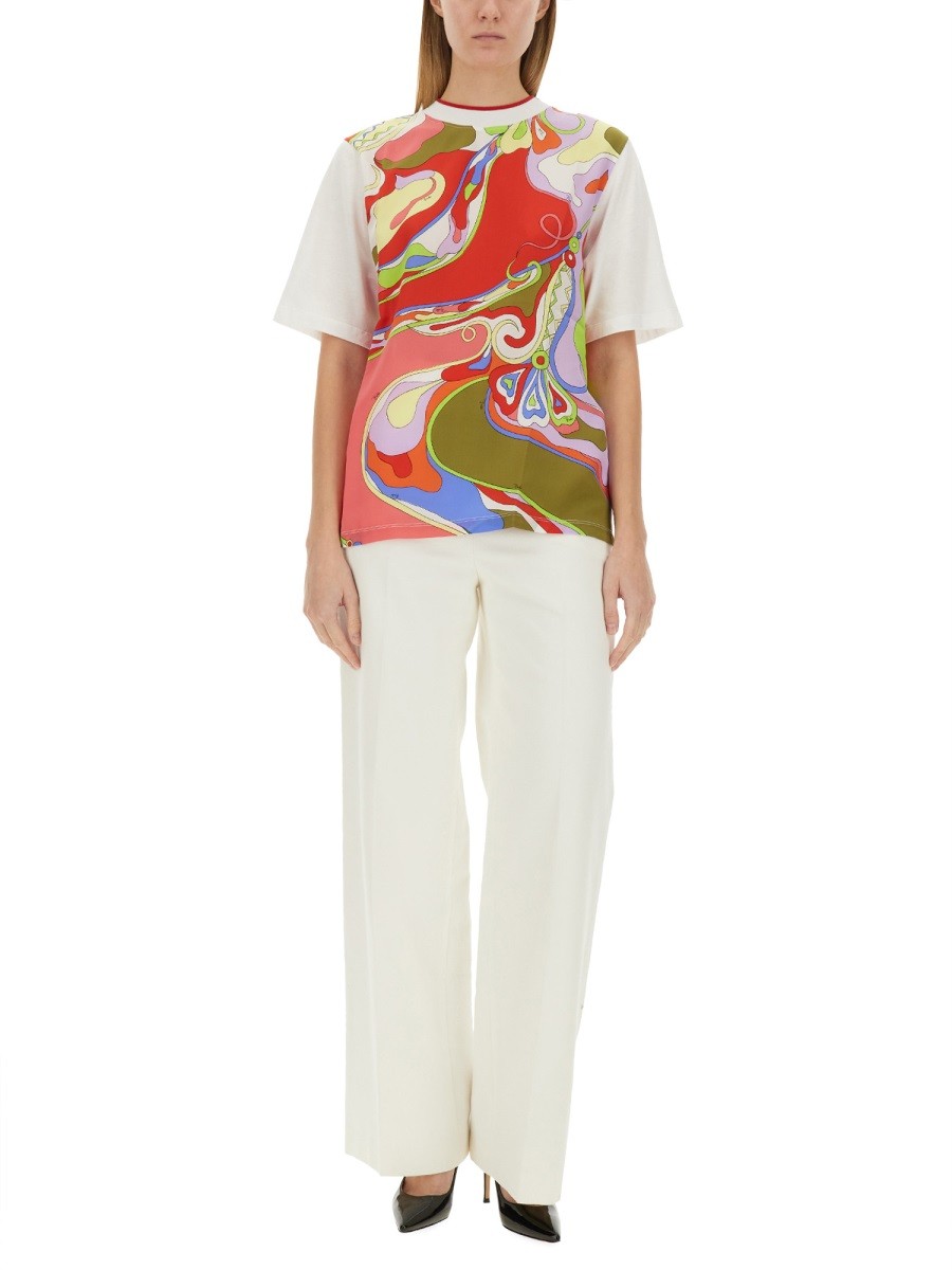 PUCCI T-SHIRT WITH PRINT