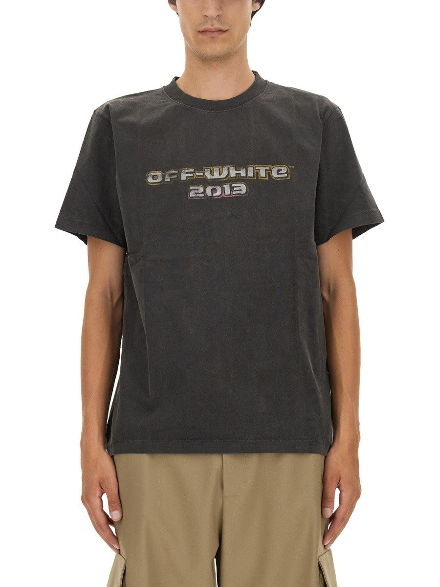 Off-white T-SHIRT WITH PRINT