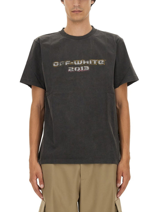 Off-white T-SHIRT WITH PRINT