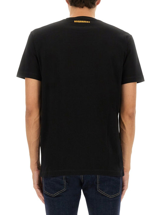 Dsquared T-SHIRT WITH PRINT