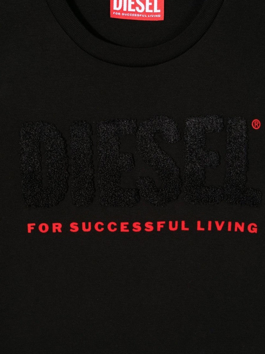 DIESEL KIDS T-SHIRT WRITTEN LOGO