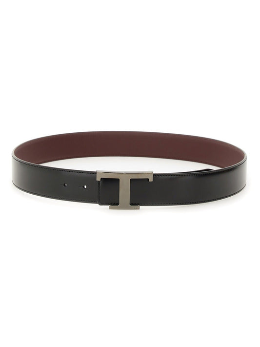 TOD'S "T TIMELESS" REVERSIBLE BELT