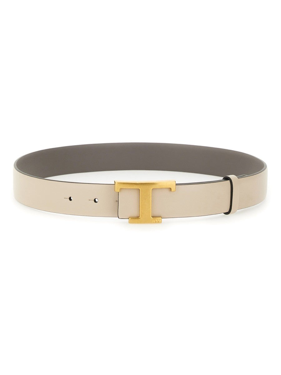 TOD'S "T TIMELESS" REVERSIBLE BELT