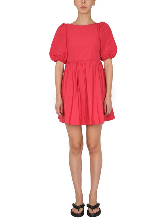 RED VALENTINO TAFFETA DRESS