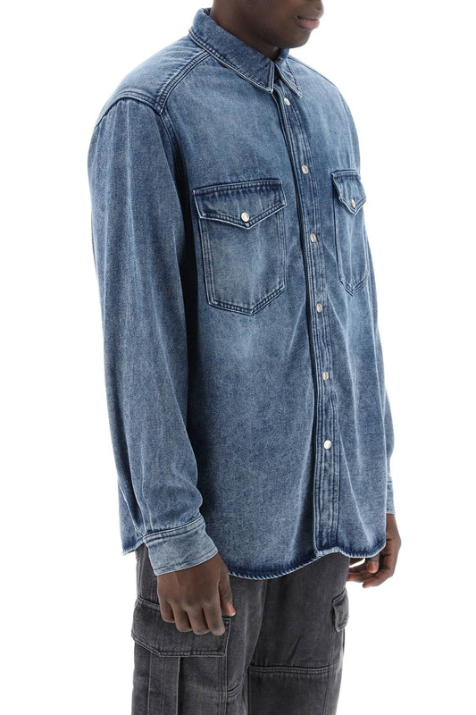 MARANT tailly denim overshirt