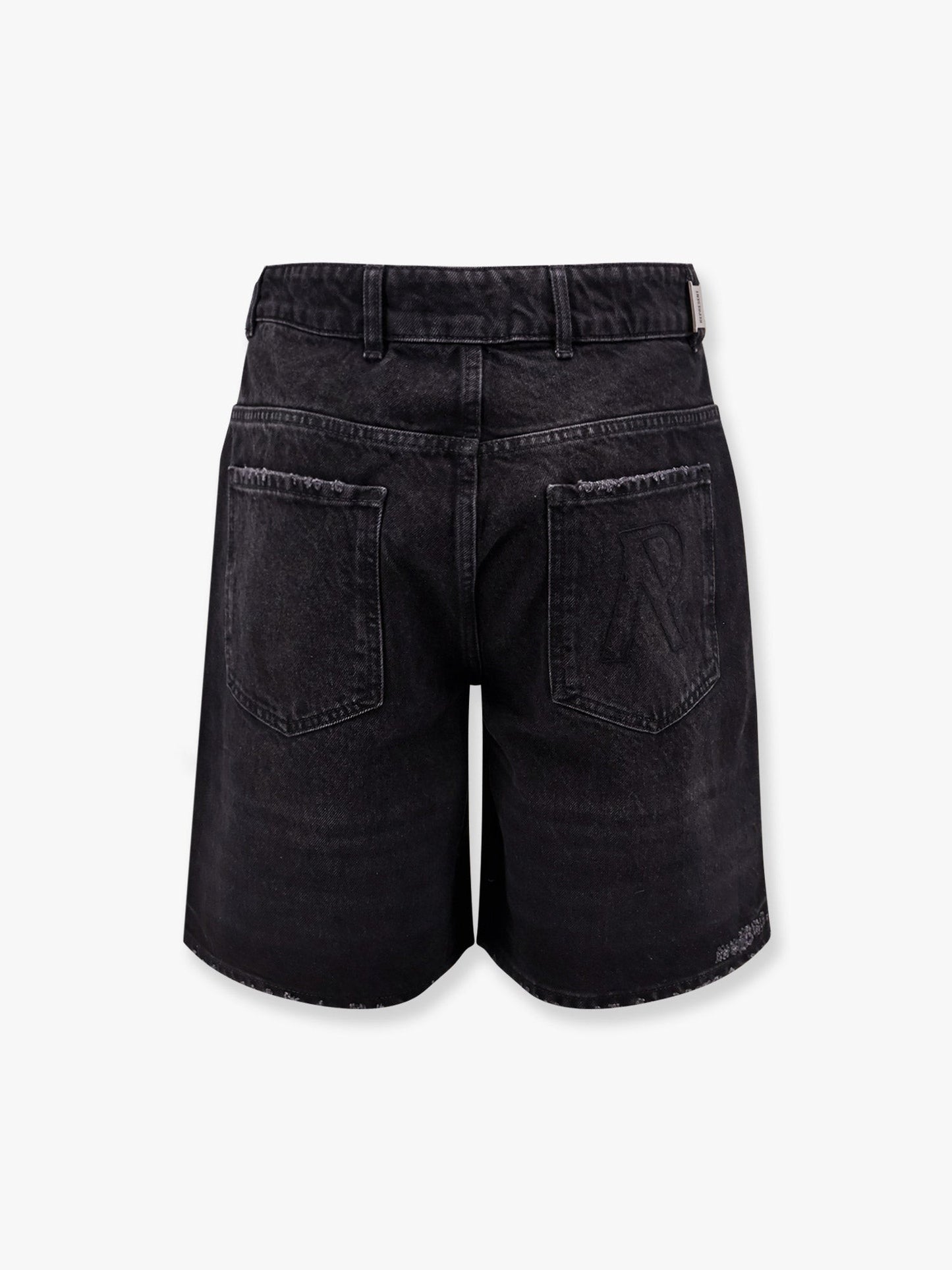 Represent Tailored stone-washed denim bermuda shorts