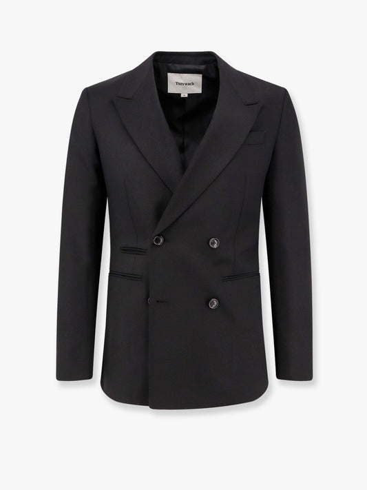 TONYWACK Tailored wool blend blazer
