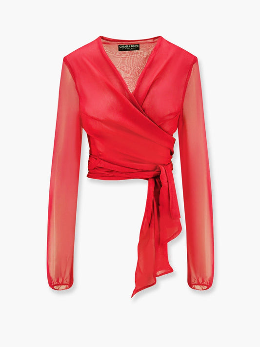 CHIARA BONI Takao chiffon shirt