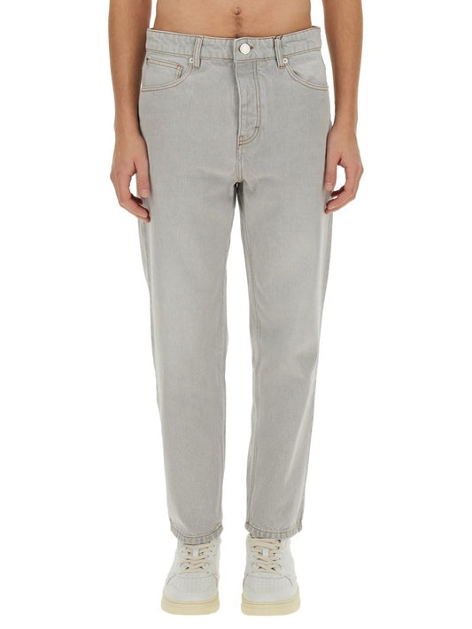 AMI PARIS TAPERED FIT JEANS