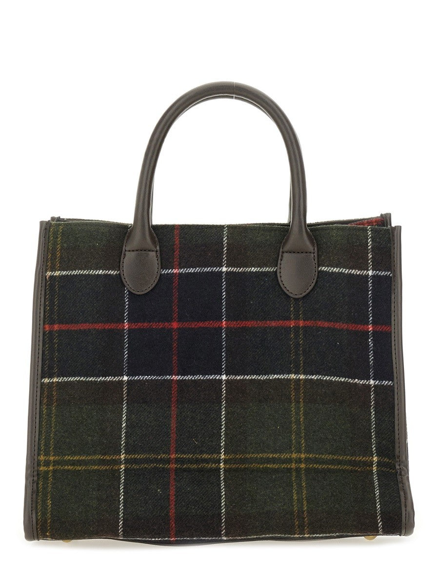 BARBOUR TARTAN "BARRHILL" TOTE BAG