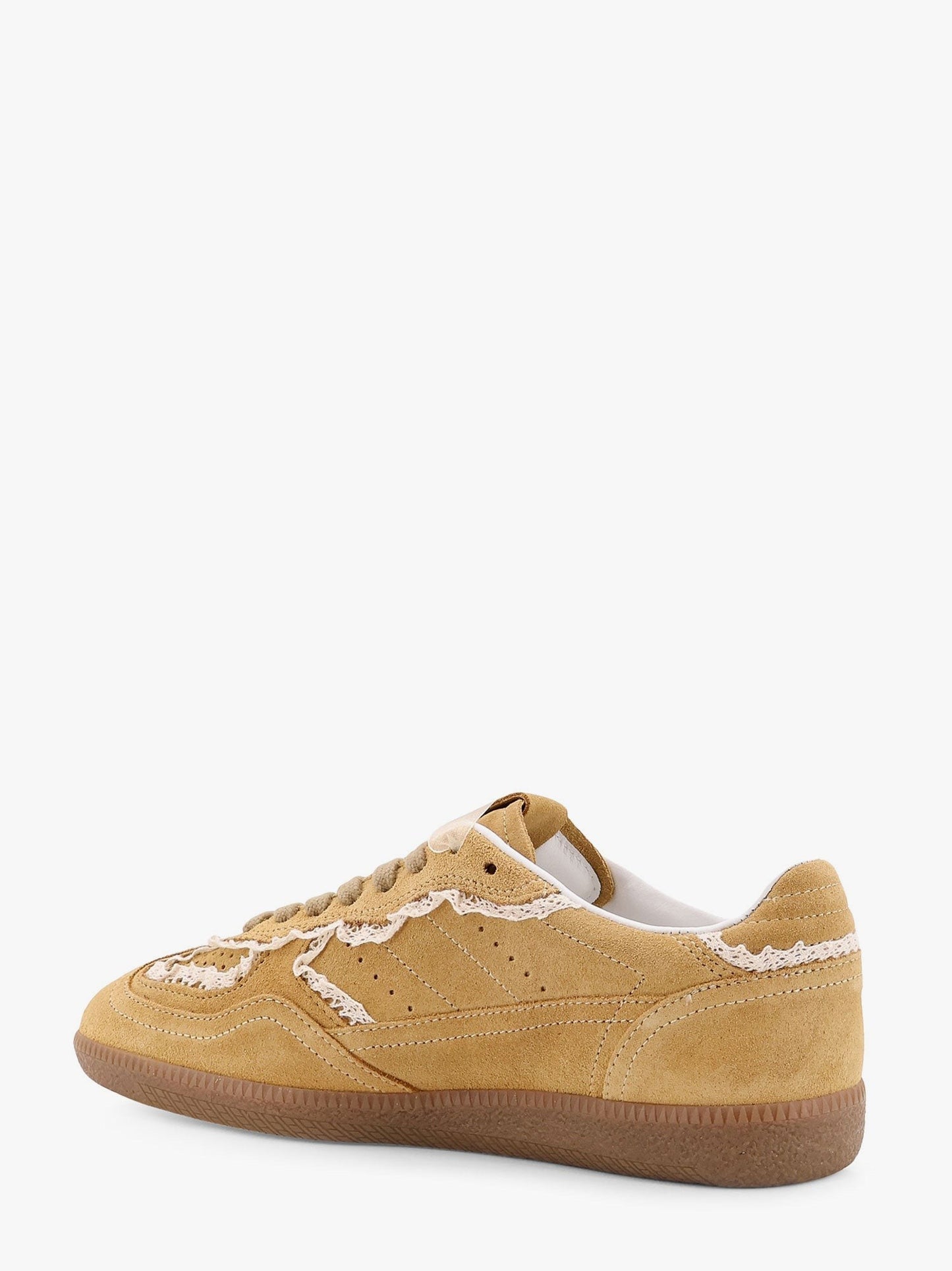 ALOHAS Tb 490 low-top suede sneakers with lace inserts