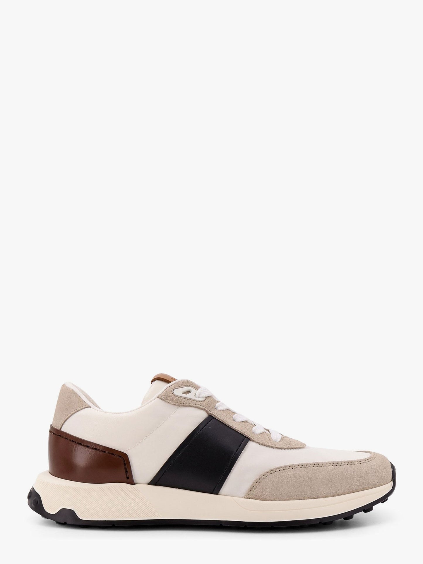 TOD'S Technical fabric  and leather sneakers