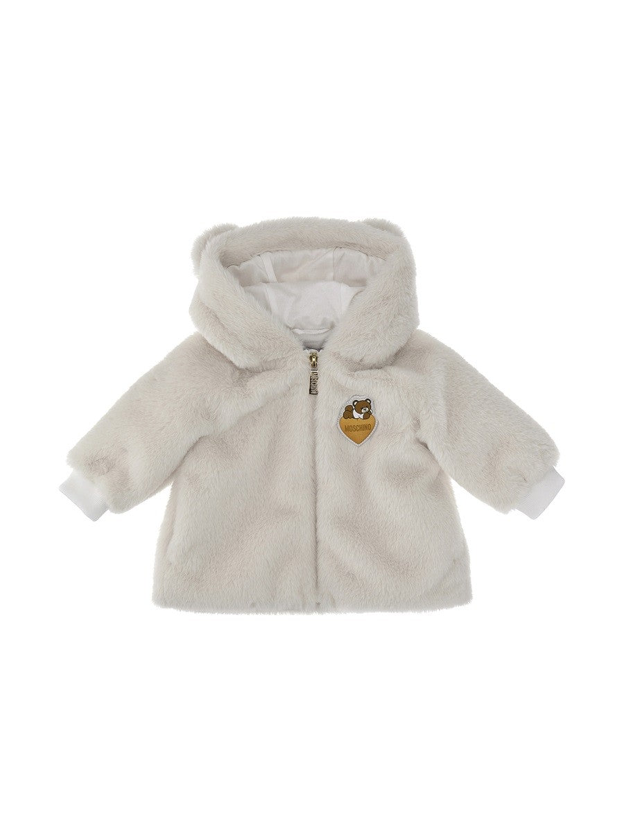 Moschino Teddy bear hooded jacket