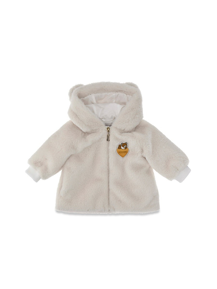 Moschino Teddy bear hooded jacket