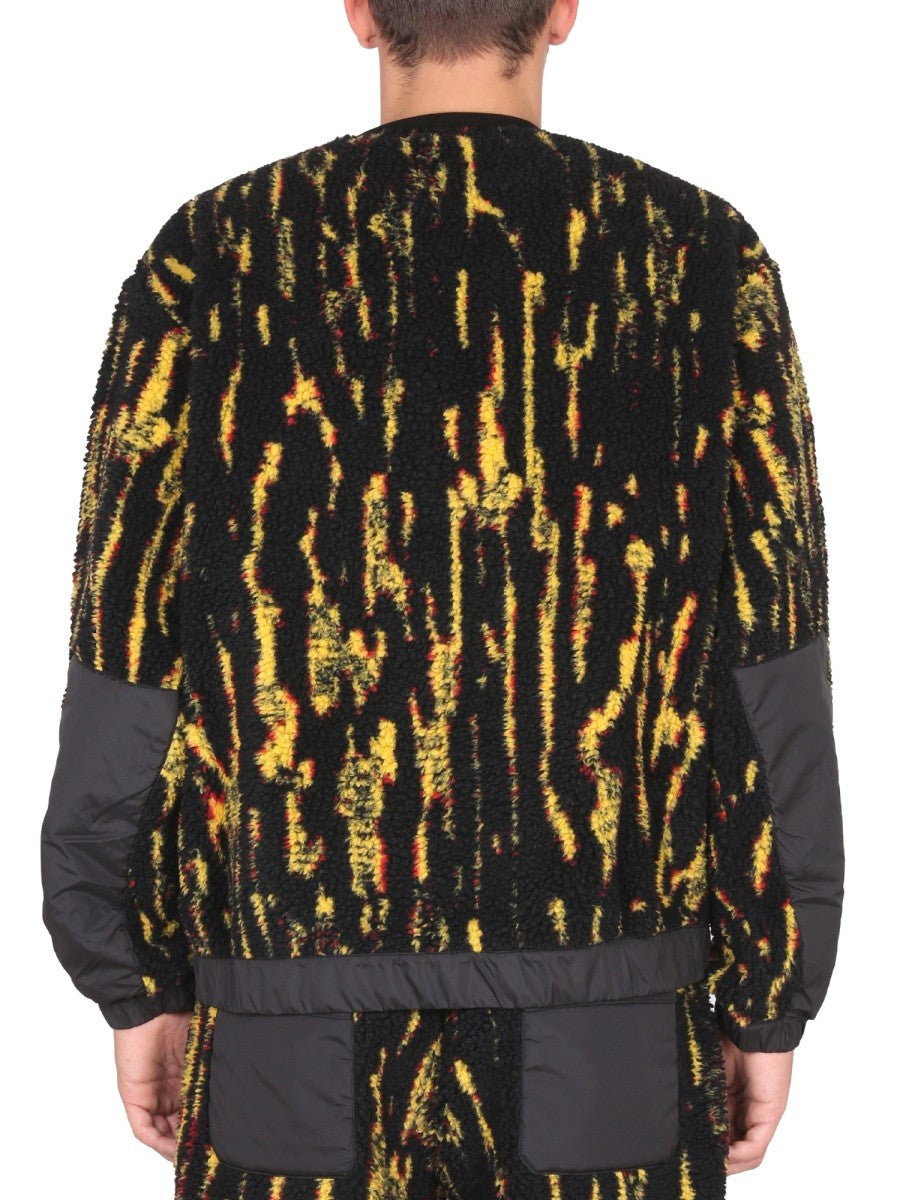 AMBUSH TEDDY JACQUARD PADDED JACKET