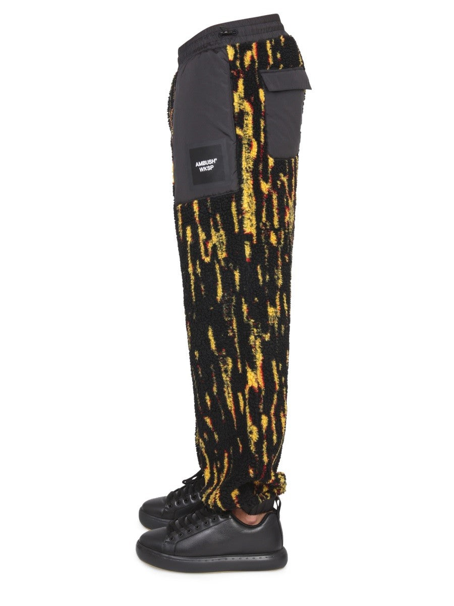 AMBUSH TEDDY JACQUARD PANTS