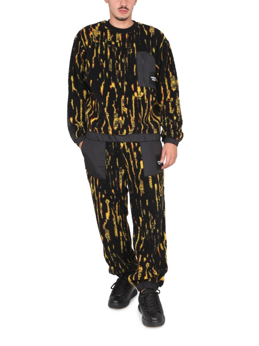 AMBUSH TEDDY JACQUARD PANTS