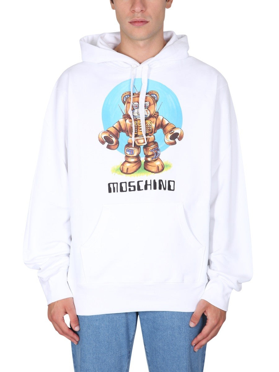 Moschino TEDDY PRINT SWEATSHIRT