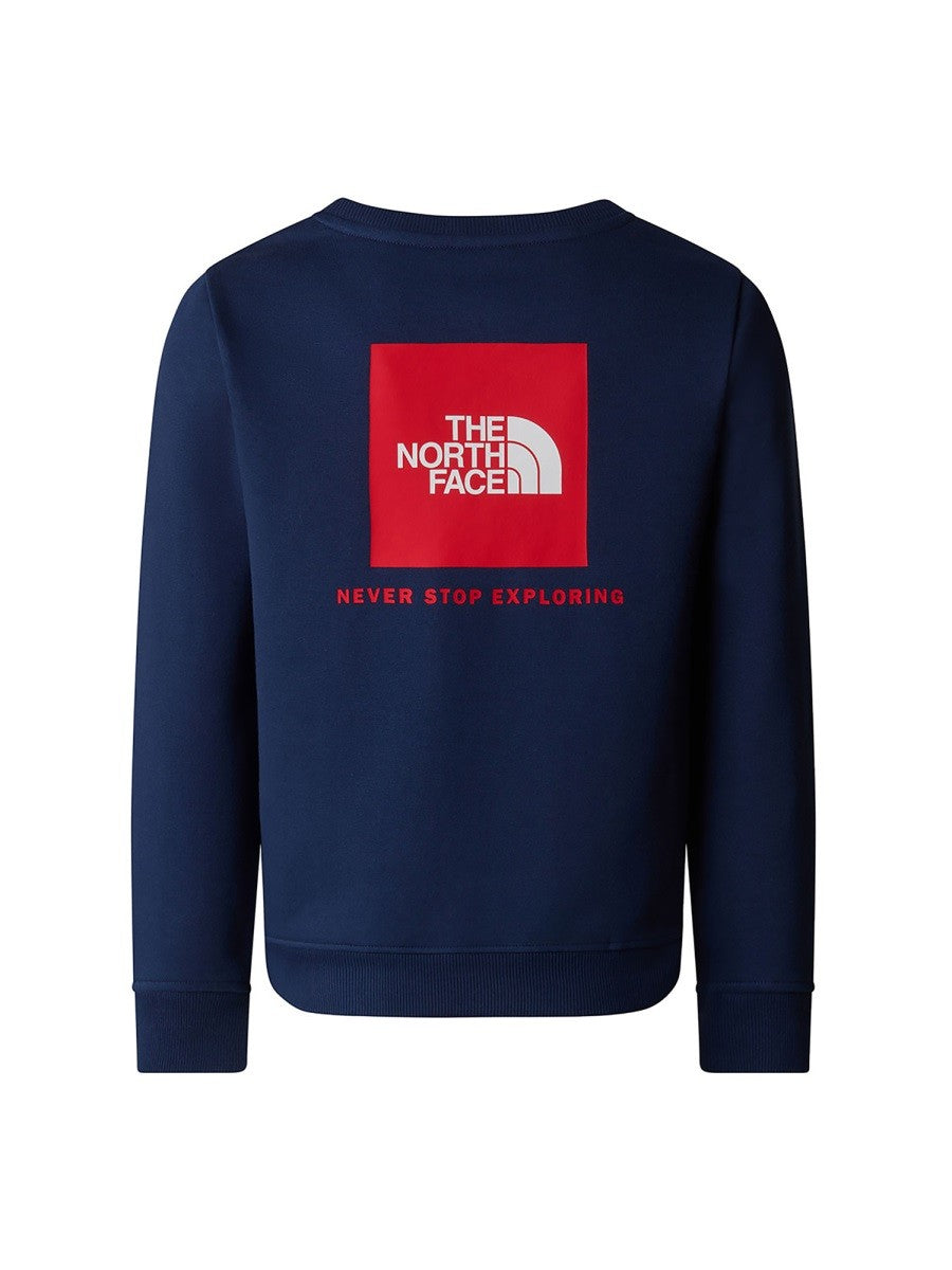 The North Face teen redbox regular crew summit navy