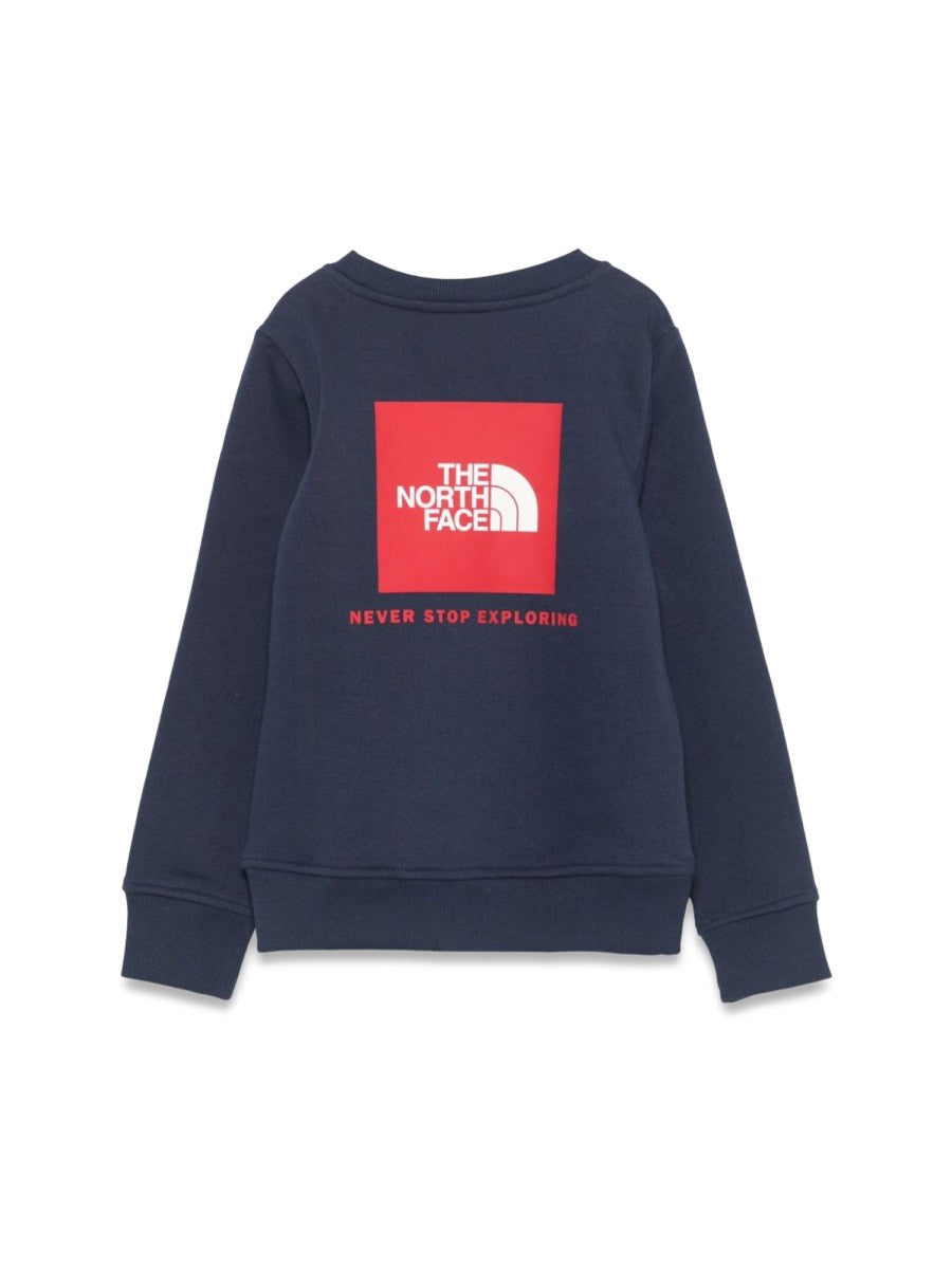 The North Face teen redbox regular crew summit navy