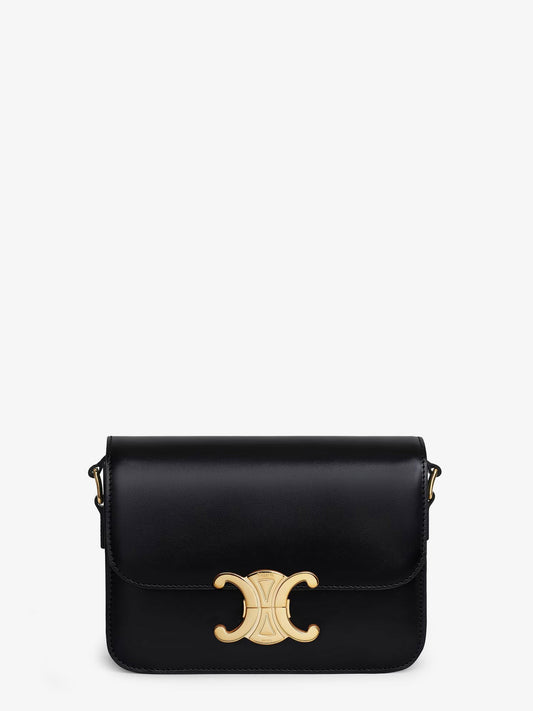 Celine Teen Triomphe leather shoulder bag
