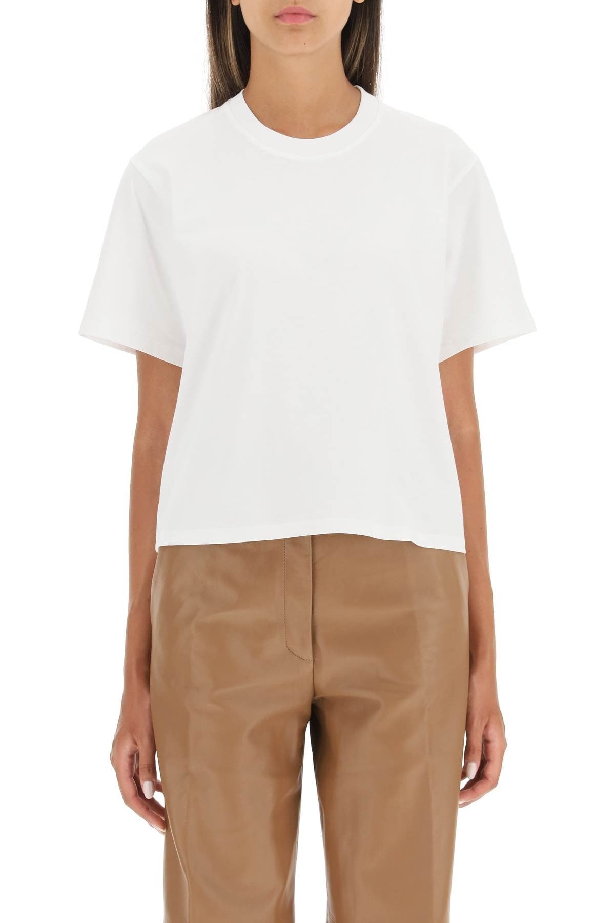 LOULOU STUDIO telanto t-shirt in pima cotton