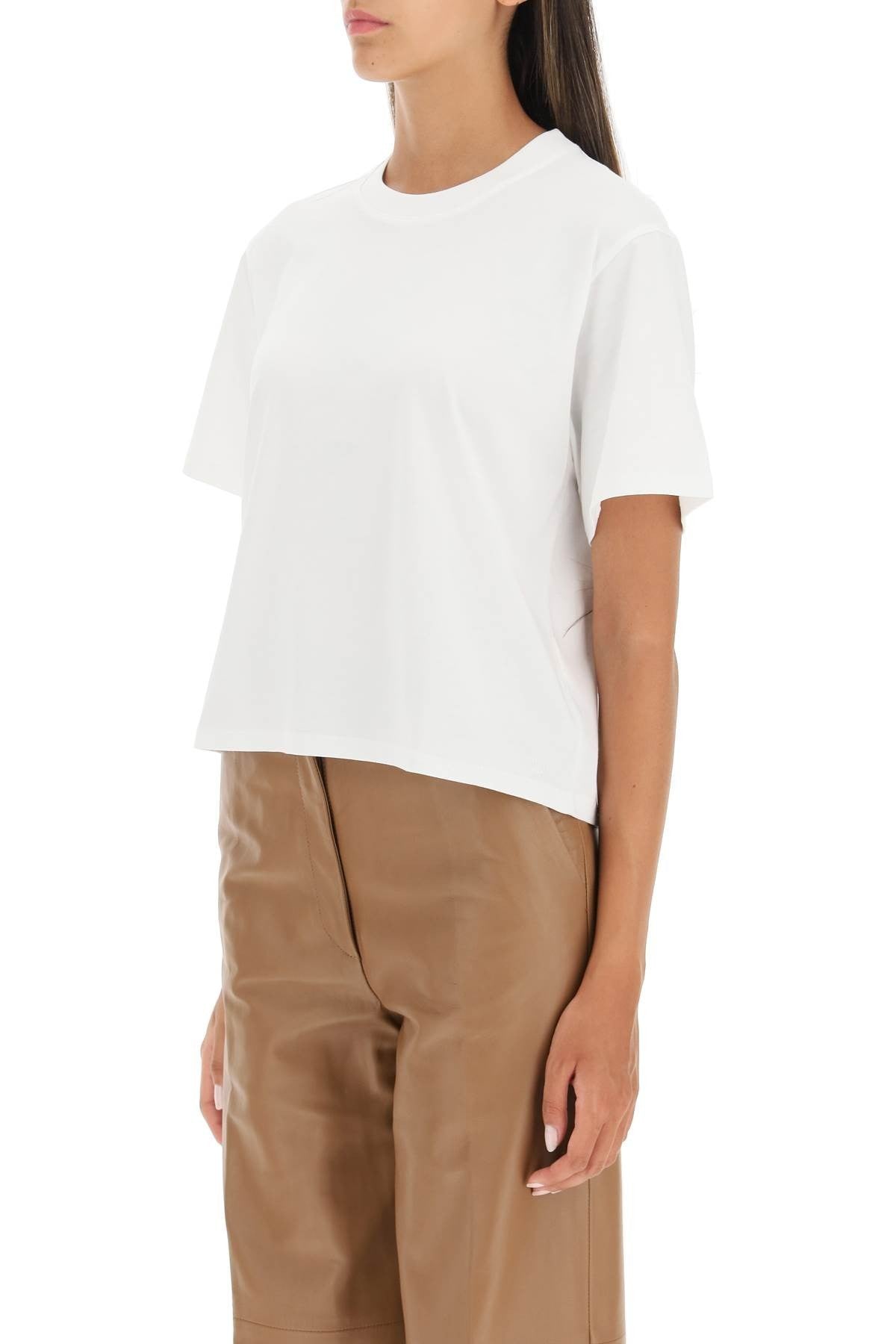 LOULOU STUDIO telanto t-shirt in pima cotton