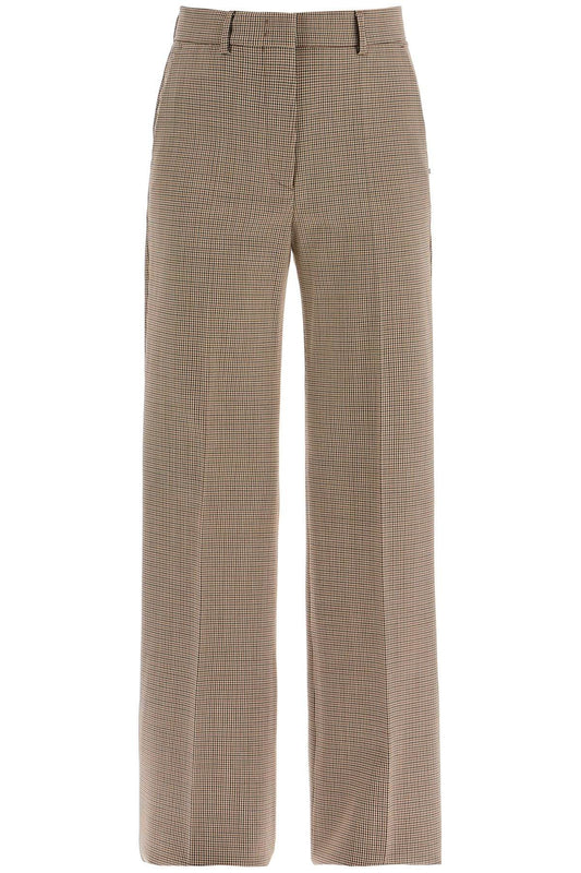 Sportmax 'teso' flared pants in pied de