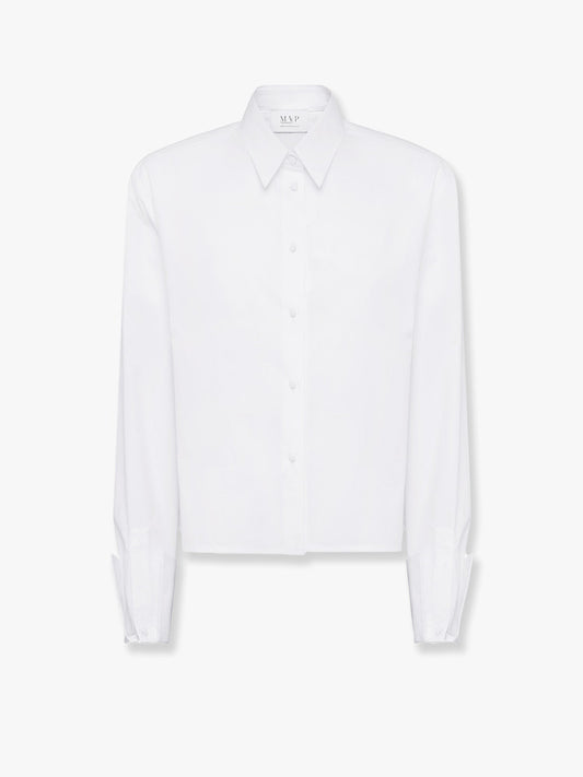 MVP WARDROBE Tessa cotton shirt with maxi cuffs