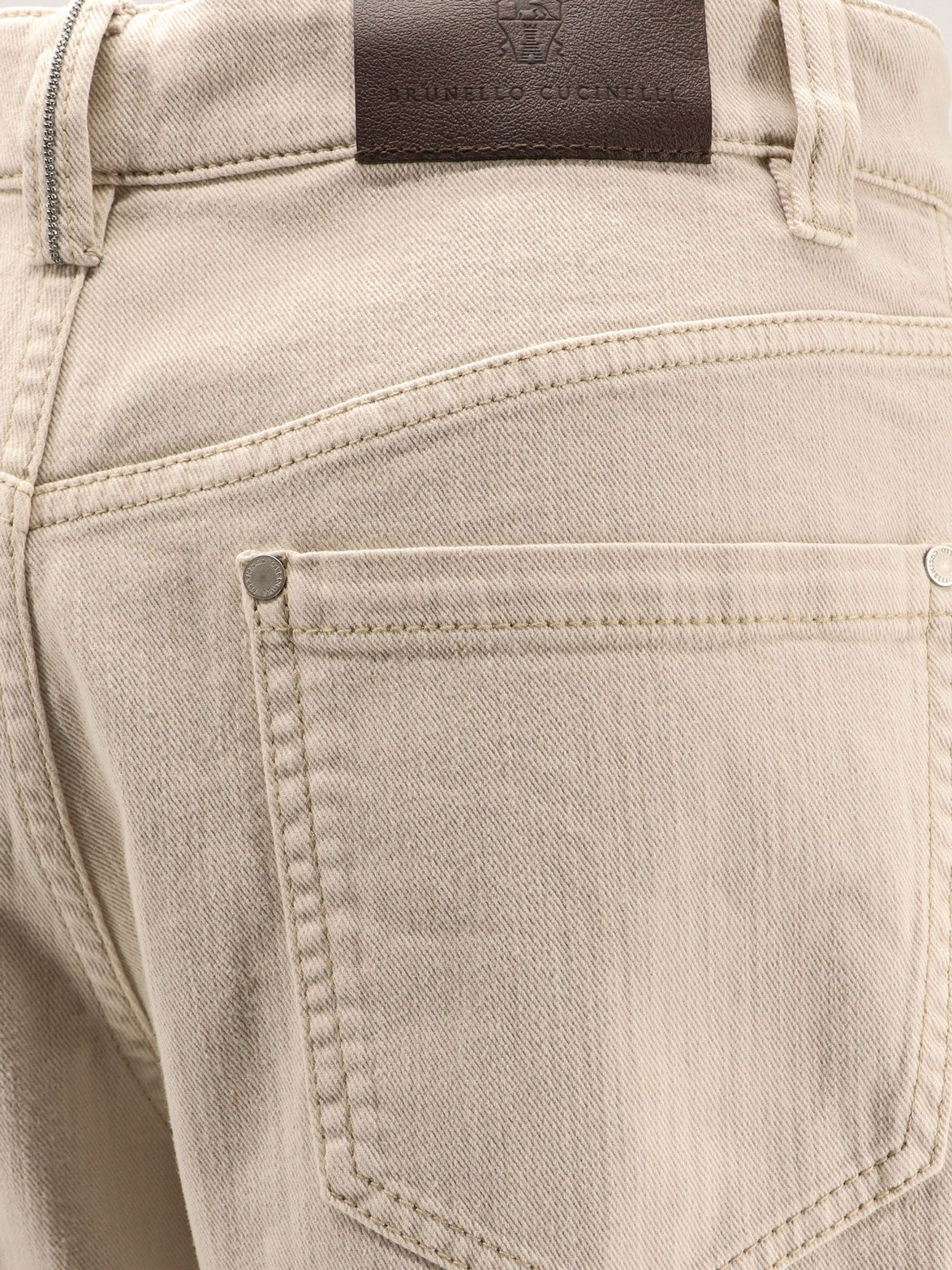 Brunello Cucinelli The Loose Barrel Jean denim trousers