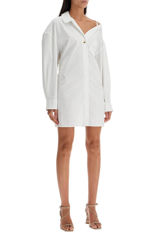 JACQUEMUS 'la mini robe chemise' shirt dress