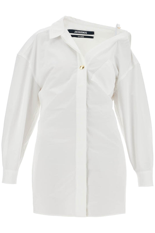 JACQUEMUS the mini shirt dress 'la mini robe