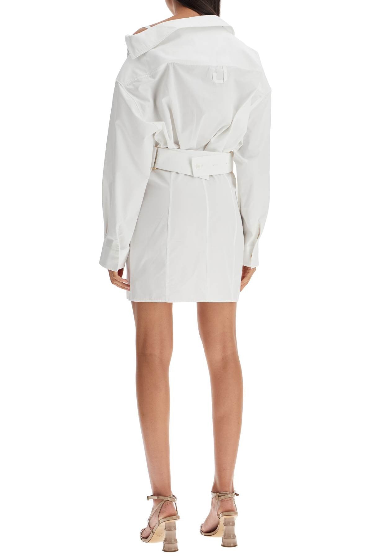 JACQUEMUS 'la mini robe chemise' shirt dress