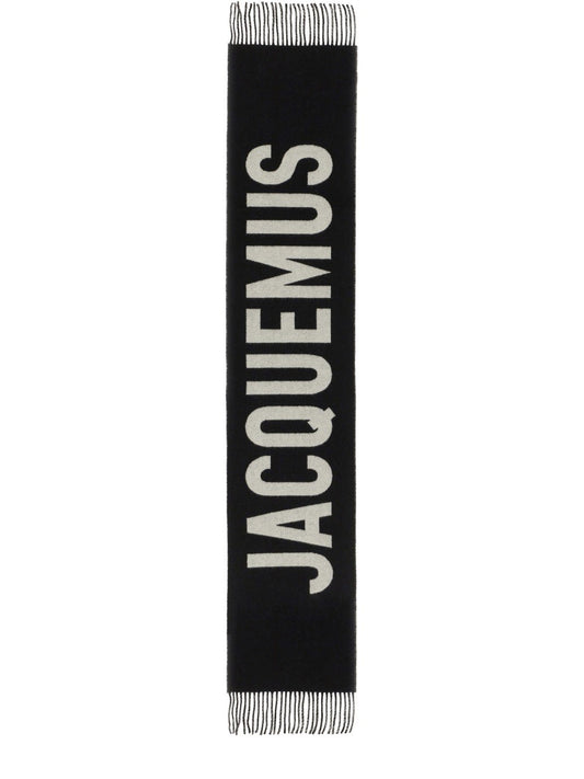 JACQUEMUS THE SCARF WITH LOGO