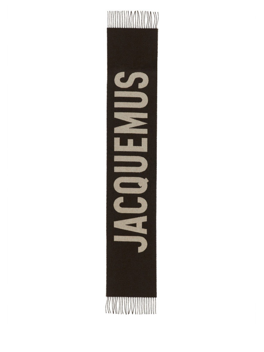 JACQUEMUS THE SCARF WITH LOGO