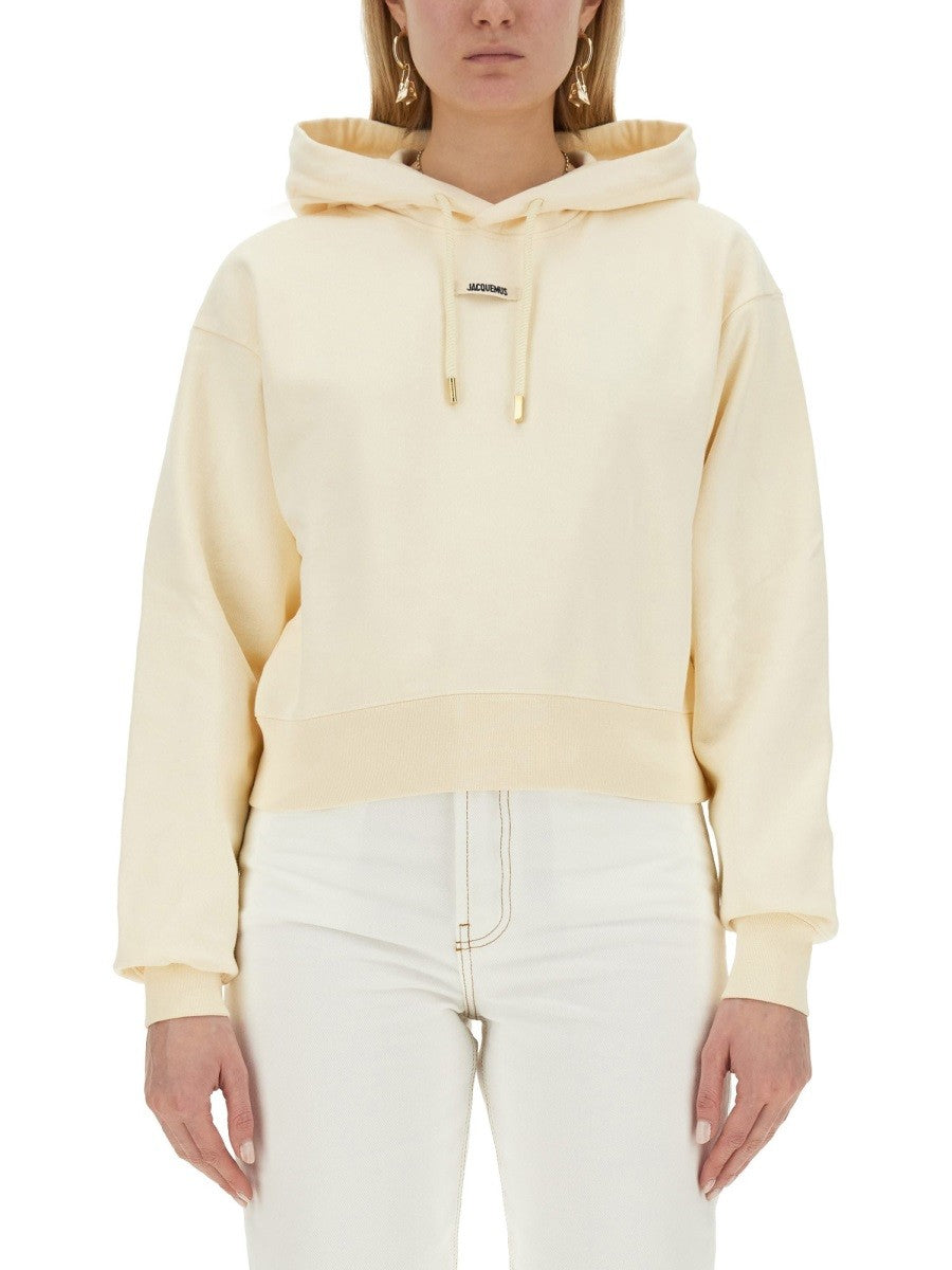 JACQUEMUS "THE SWEATSHIRT" WITH GROSGRAIN HOOD