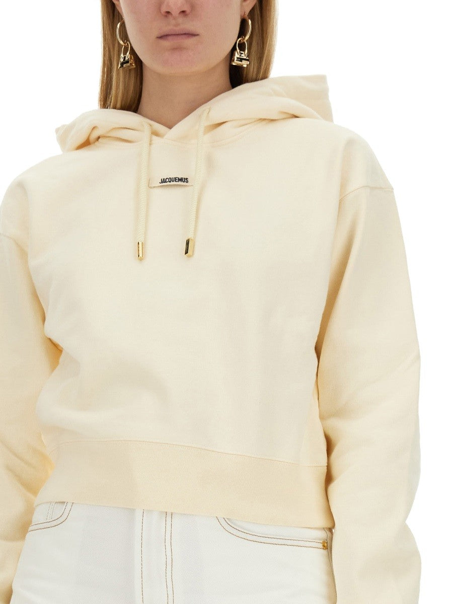 JACQUEMUS "THE SWEATSHIRT" WITH GROSGRAIN HOOD